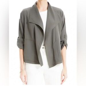 Max Studio Women's Charcoal Utility Jacket